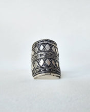 Load image into Gallery viewer, Talvi - Bikki - Nordic Viking silver statement ring