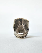 Load image into Gallery viewer, Talvi - Bikki - Nordic Viking silver statement ring