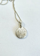 Load image into Gallery viewer, 925 Silver fingerprint pendant