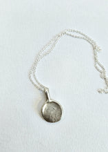 Load image into Gallery viewer, 925 Silver fingerprint pendant
