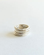 Load image into Gallery viewer, Talvi - kimber stacker rings - silver