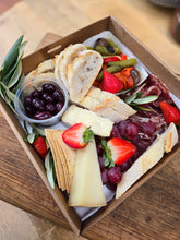 Load image into Gallery viewer, Cheese/grazing platter &amp; Cheesecake package for two.
