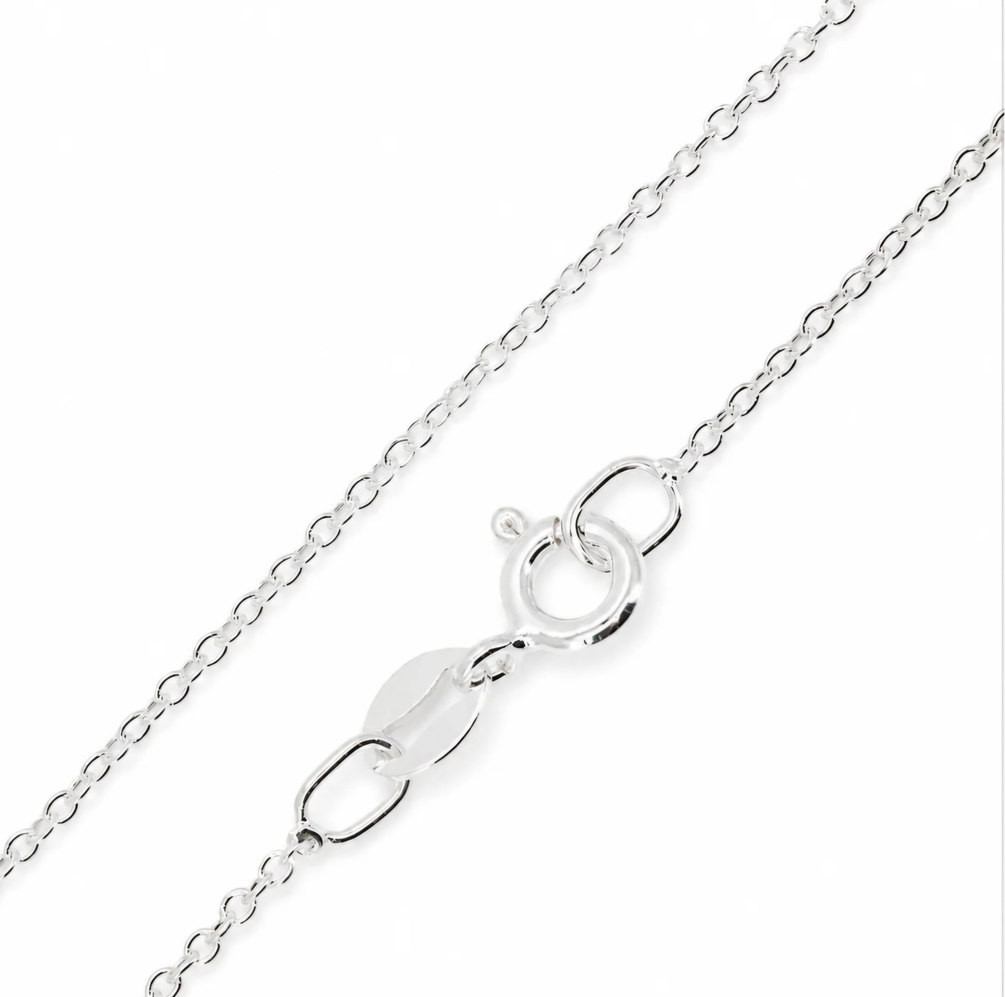 925 Oval (Trace) chain - 1.2mm
